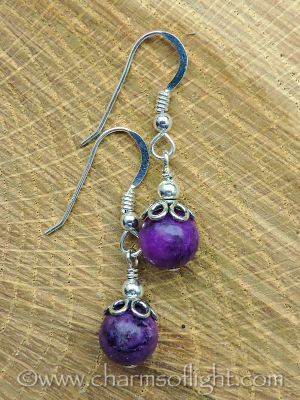 Sugilite Earrings